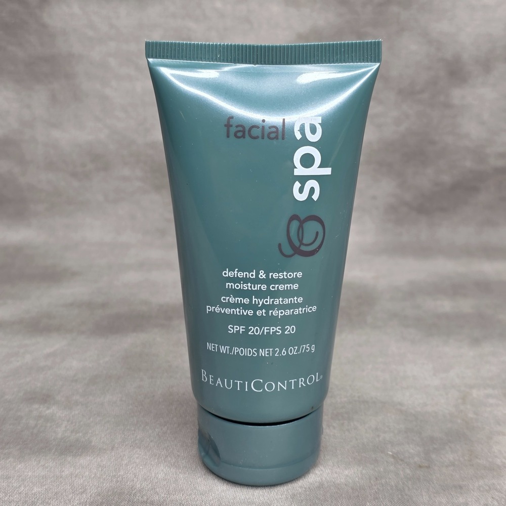 BeautiControl Facial Spa Defend & Restore Moisture Creme 2.6 oz SEALED